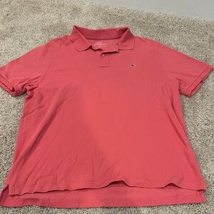 Vineyard Vines Classic Fit Polo in Coral